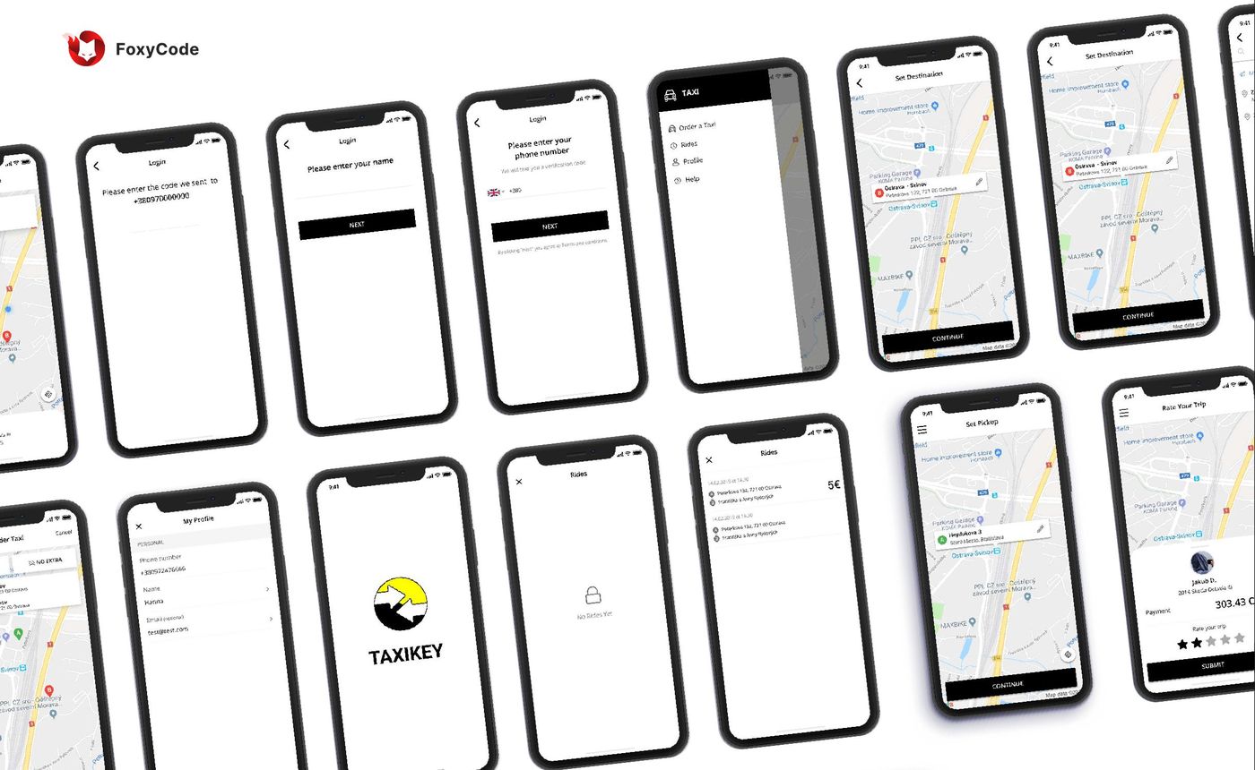 Taxikey apps